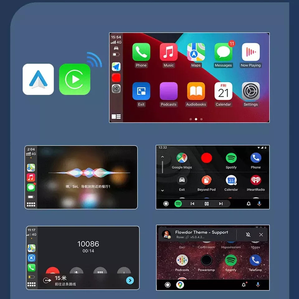 AquaFlameLiving™- Wireless CarPlay Dongle