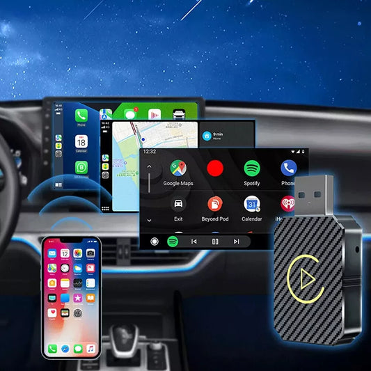 AquaFlameLiving™- Wireless CarPlay Dongle